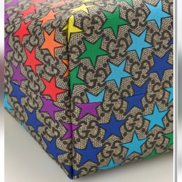 Gucci HG Supreme Monogram Children's Star Print Mini Tote - Picture 4 of 5